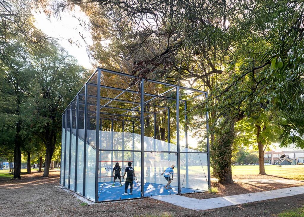 Outdoor Squash Court Project Beacon Chicago